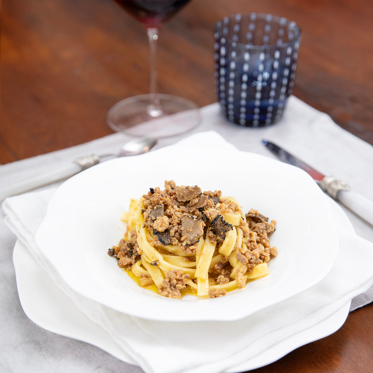 Ragù Bianco di Chianina e Tartufo Nero
